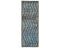 10 Feet Moroccan Blue Hand Woven Wool Runner Rug